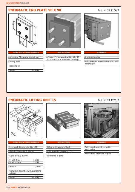 PROFILE SYSTEM - Modular Aluminum Technology