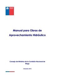 Manual para Obras de Aprovechamiento Hidráulico - Dirección de ...