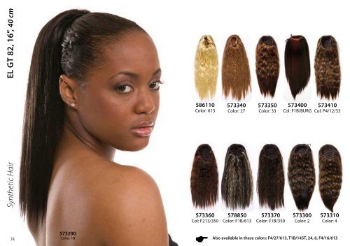 Clip-In Extensions Set, 14â/35 cm - Afro-American Beauty Shop