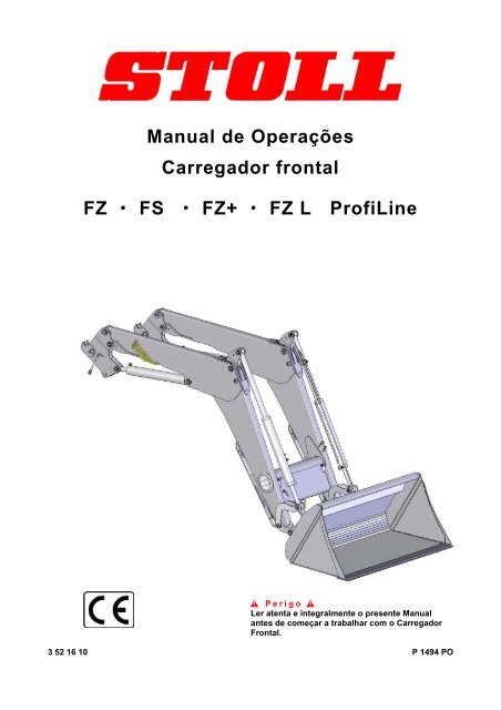Manual de OperaÃ§Ãµes Carregador frontal FZ FS FZ+ FZ L ... - Stoll