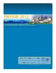 final program now available for download - Meetings and ...