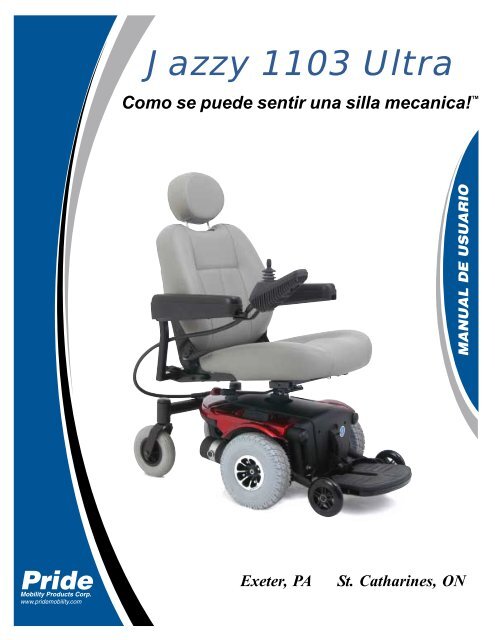 Jazzy 1103 Ultra - Pride Mobility Products
