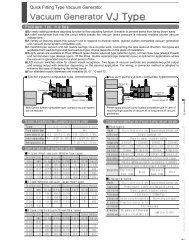 Quick Fitting Type Vacuum Generator - Pisco Pneumatic Equipment