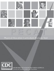 Physical Education Curriculum Analysis Tool - Indiana Department ...