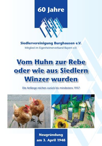 Siedlervereinigung Burghausen eV - Eigenheimerverband Bayern e.V.