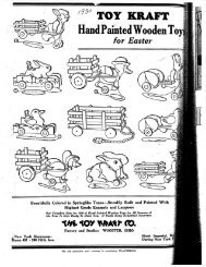 Toy Kraft 1930 Misc Ads - File 2 - Judy's Old Wood Toys