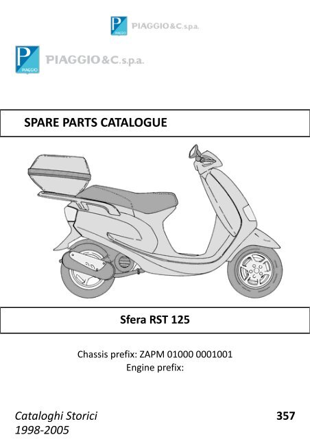 Piaggio Sfera RST 125