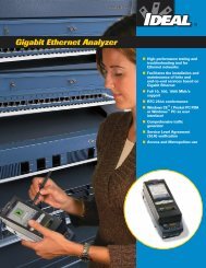 Gigabit Ethernet Analyzer Datasheet English