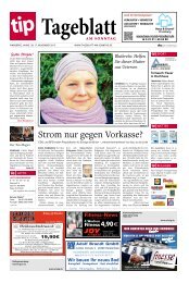 Strom nur gegen Vorkasse? - Pinneberger Tageblatt