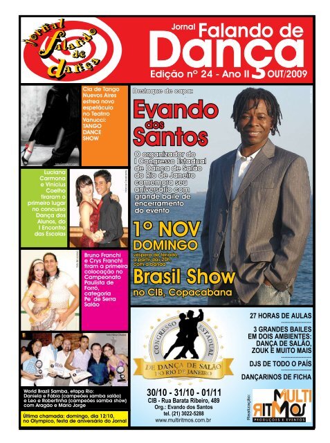 Ed. 024 - Agenda da DanÃ§a de SalÃ£o