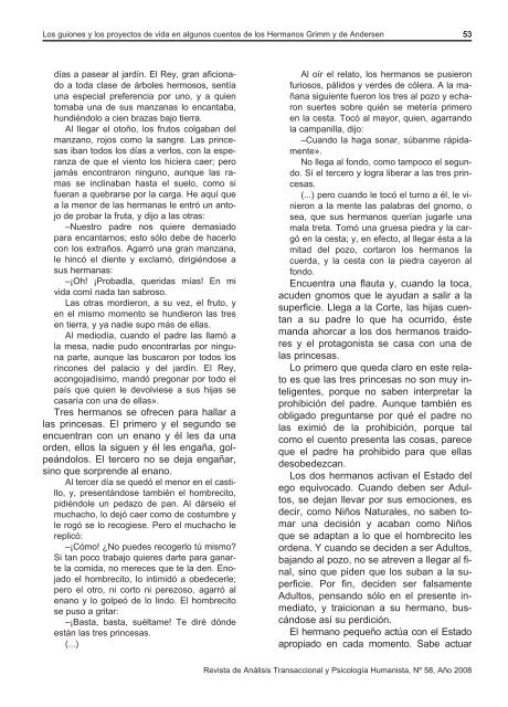 Revista de AnÃ¡lisis Transaccional y PsicologÃ­a Humanista - aespat