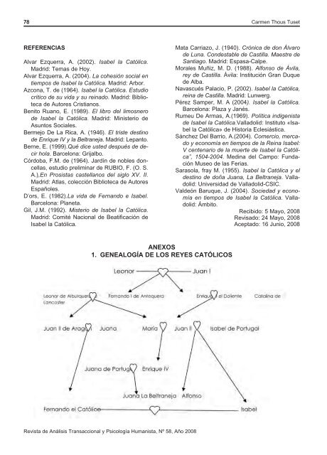 Revista de AnÃ¡lisis Transaccional y PsicologÃ­a Humanista - aespat