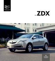 2012 ZDX - Acura