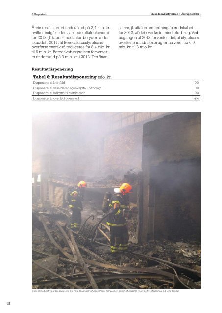 ÃRSRAPPORT 2011 - Beredskabsstyrelsen