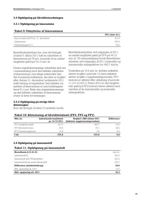 ÃRSRAPPORT 2011 - Beredskabsstyrelsen