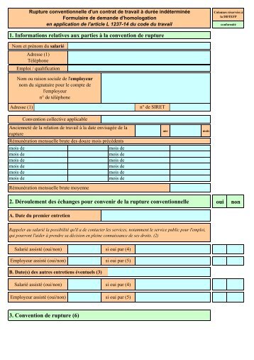 Formulaire de demande d'homologation - ECF