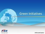 Our Green Initiative - Kintetsu World Express (USA), Inc.