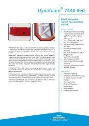 Dynafoam 7440 Red Data Sheet - Foams.saint-gobain.eu