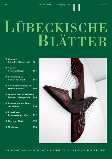 11_LB174.pdf - Lübeckische Blätter