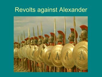 The revolt of Agis III of Sparta