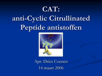 anti-CCP - UZ Leuven