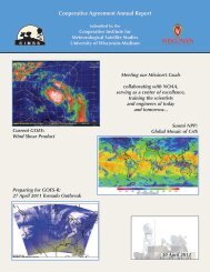 2012 - Cooperative Institute for Meteorological Satellite Studies