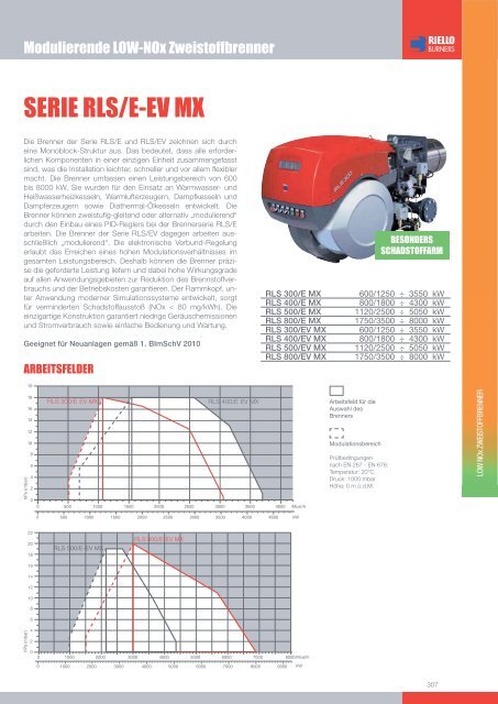 SERIE RLS/E-EV MX - produkte.riello-sachsen.de