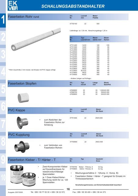 schalungsabstandhalter 1 2 4 3 5 6 7 8 9 10