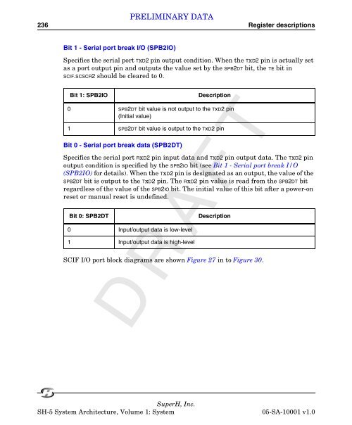 SuperH (SH) 64-Bit RISC Series SH-5 System Architecture, Volume ...