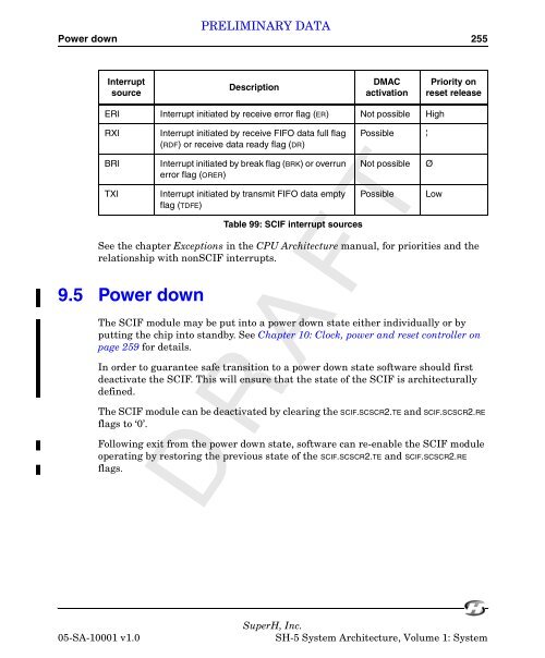 SuperH (SH) 64-Bit RISC Series SH-5 System Architecture, Volume ...