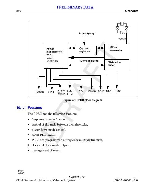 SuperH (SH) 64-Bit RISC Series SH-5 System Architecture, Volume ...