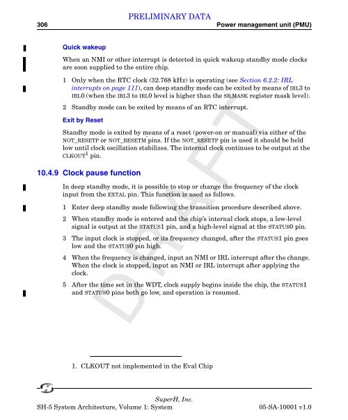 SuperH (SH) 64-Bit RISC Series SH-5 System Architecture, Volume ...