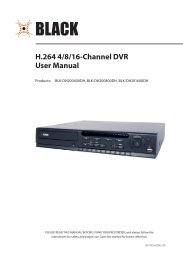 H.264 4/8/16-Channel DVR User Manual - Digiop
