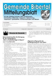 Ausgabe 01/02 - Bibertal