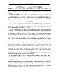 DECRETO para realizar la entrega-recepciÃ³n del informe de los ...