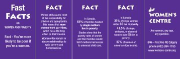 Fast Facts - Women's Centre of Calgary