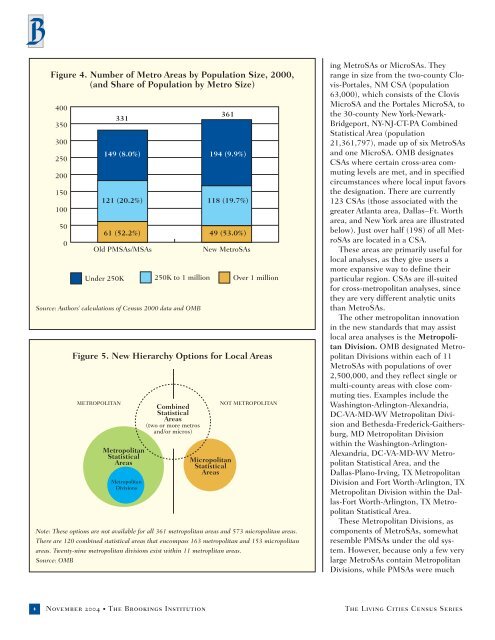 Tracking metropolitan America into the 21st century - Population ...