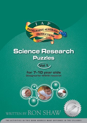 Science Research Puzzles (1) - Australian Teacher
