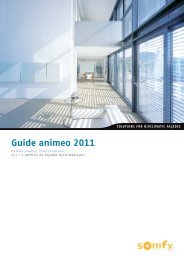 Guide animeo 2011 - Somfy