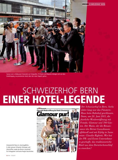 DIE WIEDERGEBURT EINER HOTEL - hotel-journal.ch