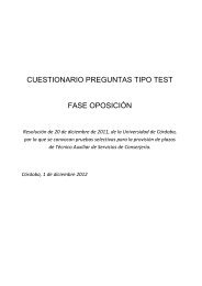 cuestionario preguntas tipo test fase oposiciÃ³n - Universidad de ...