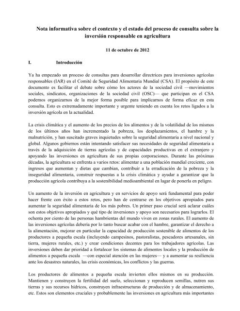 Nota Informativa sobre iar_11 de octubre - CSM