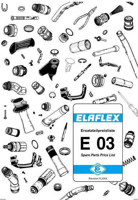 Ersatzteilpreisliste Spare Parts Price List - bei ELAFLEX