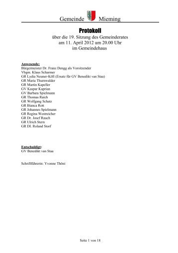 11.04.2012 vorläufiges Protokoll - MIEMING TRANSPARENT