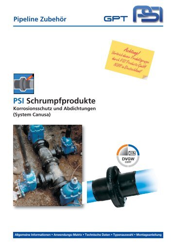 Produktbeschreibungen/Typen - PSI Products GmbH