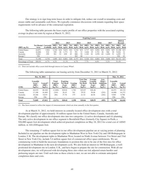 FORM 20-F/A Brookfield Property Partners L.P. - Brookfield Asset ...