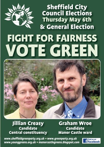 See the full election leaflet here. - Sheffield Green Party