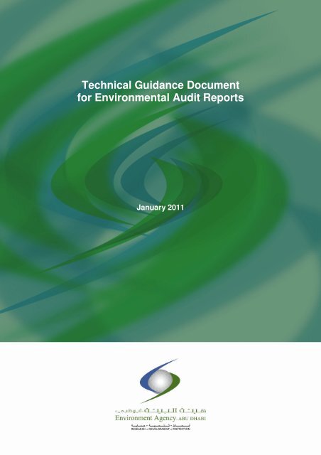 Technical Guidance Document for Environmental Audit Reports