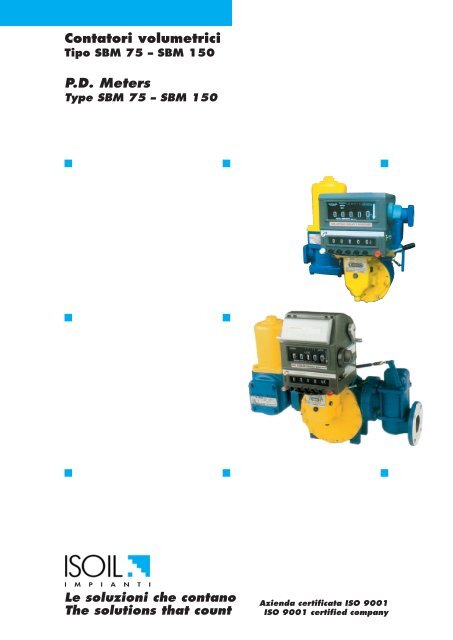 Contatori volumetrici P.D. Meters