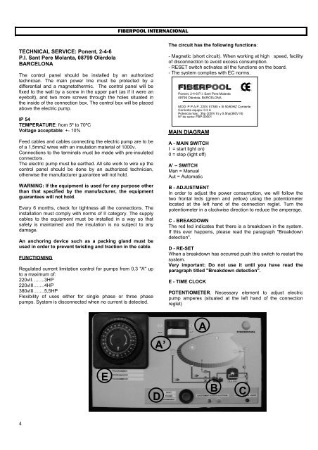 Mod. 006 - FIBERPOOL